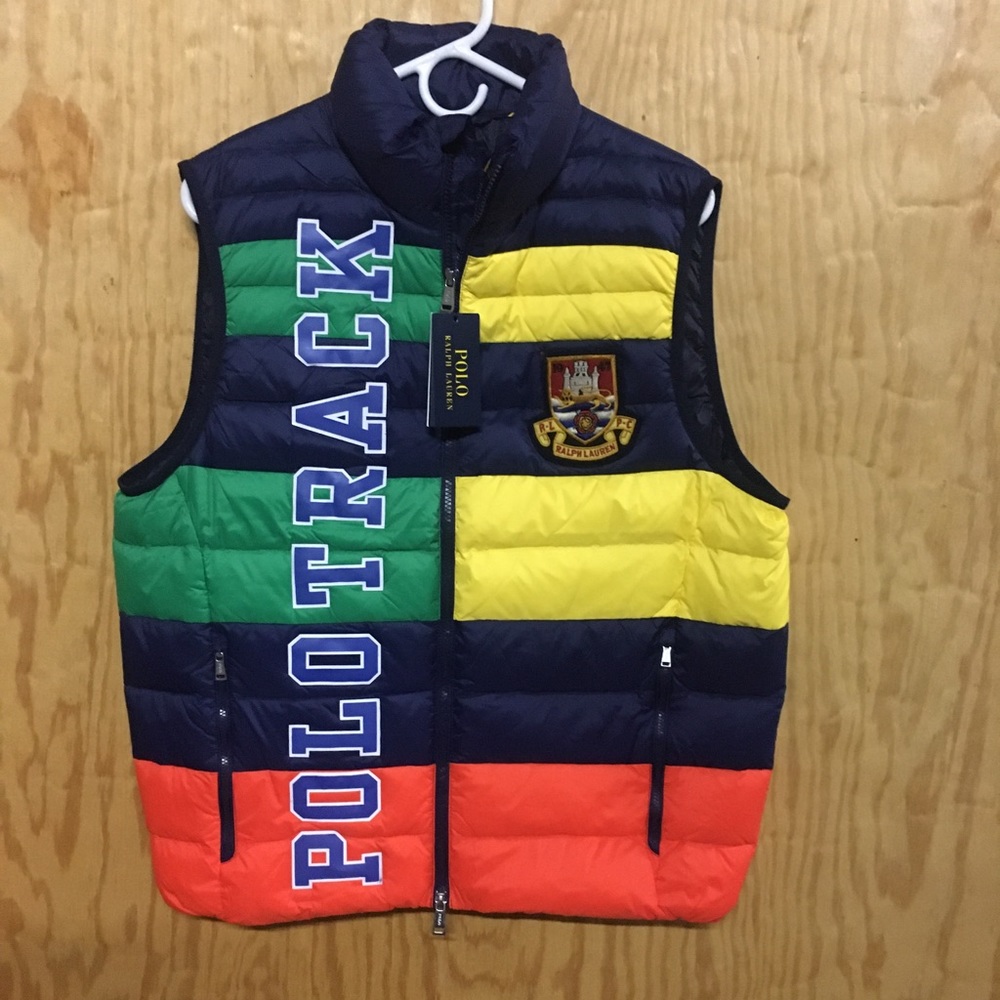 Polo Ralph Lauren Mens Track Down Vest